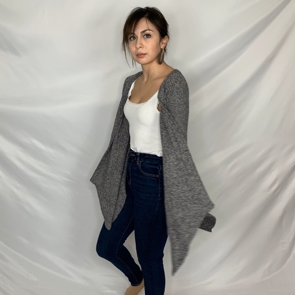 if it were me Sweaters - Navy and White Cardigan